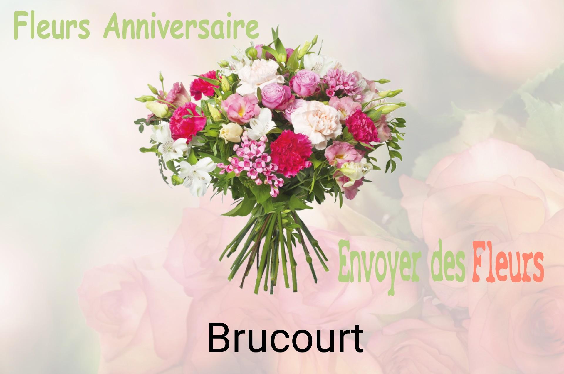 Bouquet de fleurs d’anniversaire livré à Brucourt